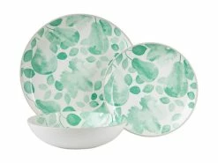 Giverny Dinner Set 12pc Green Gift Boxed