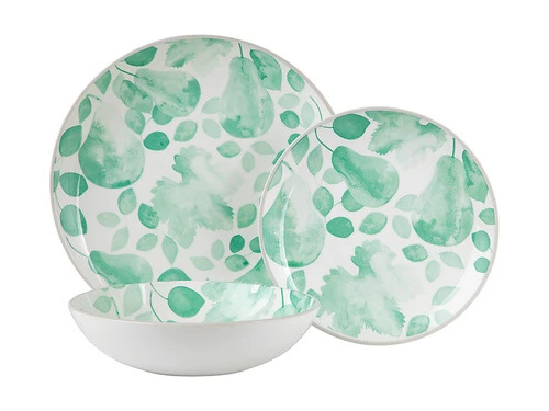 Giverny Dinner Set 12pc Green Gift Boxed 1 Giverny Dinner Set 12pc Green Gift Boxed