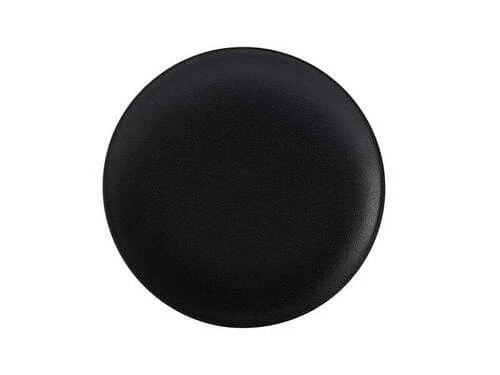 Caviar Black Coupe Plate 20cm 2 Caviar Black Coupe Plate 20cm - Image 2
