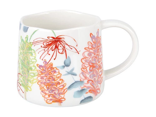Royal Botanic Gardens Victoria Native Blooms Mug 350ML Grevillea 1 Royal Botanic Gardens Victoria Native Blooms Mug 350ML Grevillea