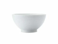 White Basics Diamonds Rice Bowl 12.5cm