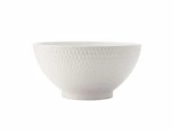 White Basics Diamonds Noodle Bowl 18cm -Tableware Sales Store dv0042 1