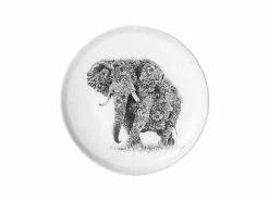 Marini Ferlazzo Plate 20cm African Elephant -Tableware Sales Store dx0375 1