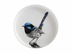 Marini Ferlazzo Birds Plate 20cm Superb Fairy-wren
