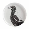 Marini Ferlazzo Birds Plate 20cm Australian Magpie