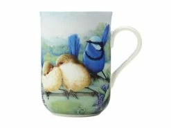 Birds of Australia 10 year Anniversary Mug 300ML Splendid Fairy-wren