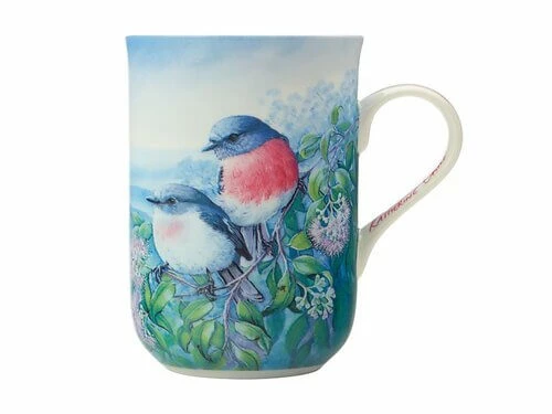 Birds of Australia 10 year Anniversary Mug 300ML Rose Robin 1 Birds of Australia 10 year Anniversary Mug 300ML Rose Robin