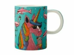 Mulga the Artist Mug 450ML Unicorn