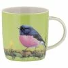 Katherine Castle Bird Talk Mug 370ML Pink Robins Gift Boxed