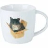 Marc Martin Feline Friends Mug 400ML Cat In A Box Gift Boxed