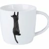 Marc Martin Feline Friends Mug 400ML Just Hanging On Gift Boxed