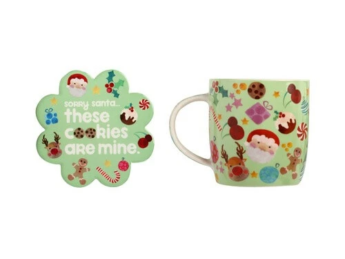 Kasey Rainbow Sparkly Season Mug 350ML & Coaster Set Light Green Gift Boxed 3 Kasey Rainbow Sparkly Season Mug 350ML & Coaster Set Light Green Gift Boxed - Image 3