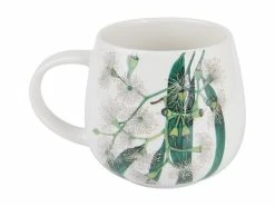 The Blck Pen Golden Summer Mug 400ML White Eucalyptus Gift Boxed 5 The Blck Pen Golden Summer Mug 400ML White Eucalyptus Gift Boxed -Tableware Sales Store dx1302 side