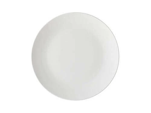 White Basics Coupe Entree Plate 23cm 2 White Basics Coupe Entree Plate 23cm - Image 2