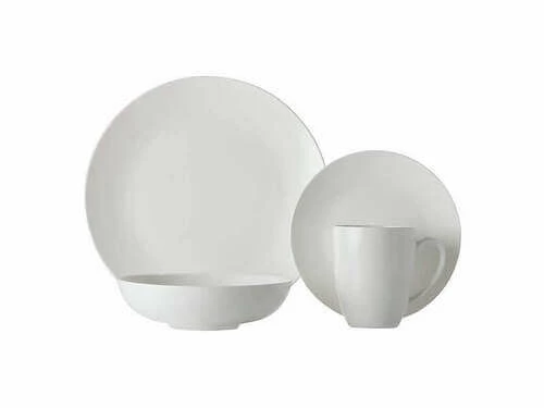 White Basics Fitzrovia Coupe Dinner Set 16 Piece 3 White Basics Fitzrovia Coupe Dinner Set 16 Piece - Image 3
