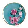 Teas & C's Silk Road Coupe Plate 19.5cm Aqua Gift Boxed