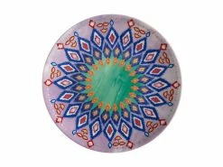 Teas & C's Zanzibar Coupe Plate 19.5cm Diamonds Gift Boxed