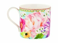 Teas & C's Dahlia Daze Mug 430ML Sky Gift Boxed -Tableware Sales Store hv0337 side
