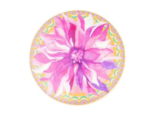 Teas & C's Dahlia Daze Lidded Mug With Infuser 340ML Pink Gift Boxed 3 Teas & C's Dahlia Daze Lidded Mug With Infuser 340ML Pink Gift Boxed - Image 3