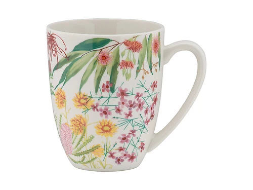 Royal Botanic Gardens Victoria Native Blooms Coupe Mug 420ML 1 Royal Botanic Gardens Victoria Native Blooms Coupe Mug 420ML