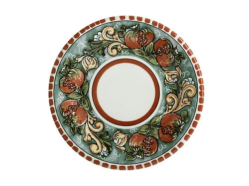 Ceramica Salerno Plate 20cm Pomegranates 1 Ceramica Salerno Plate 20cm Pomegranates