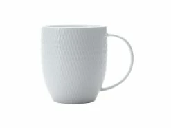 White Basics Diamonds Coupe Mug 370ML
