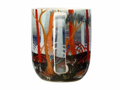 Melanie Hava Jugaig-Bana-Wabu Mug 440ML Cassowaries Gift Boxed 2 Melanie Hava Jugaig-Bana-Wabu Mug 440ML Cassowaries Gift Boxed - Image 2