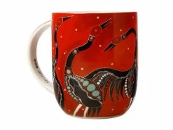 Melanie Hava Jugaig-Bana-Wabu Mug 440ML Brolgas' Symphony Gift Boxed -Tableware Sales Store kl0053 1f
