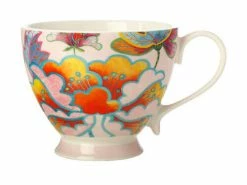 Gabby Malpas Sian Footed Mug 420ML Peony Love Gift Boxed 5 Gabby Malpas Sian Footed Mug 420ML Peony Love Gift Boxed -Tableware Sales Store kl0098 2