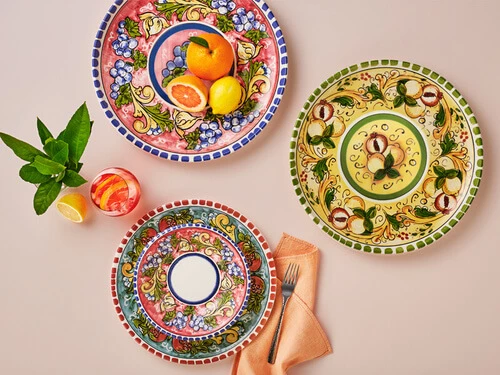 Ceramica Salerno Bowl 30cm Peaches 2 Ceramica Salerno Bowl 30cm Peaches - Image 2