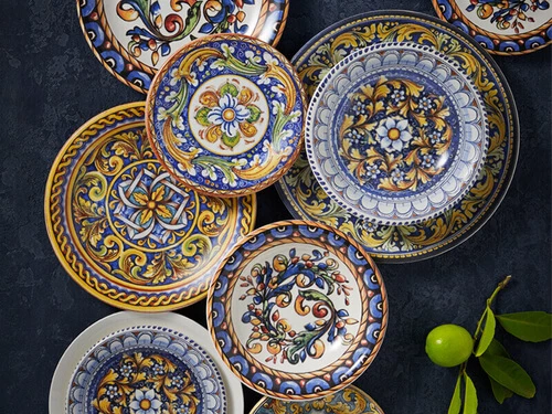 Ceramica Salerno Plate 26.5cm Trevi 2 Ceramica Salerno Plate 26.5cm Trevi - Image 2