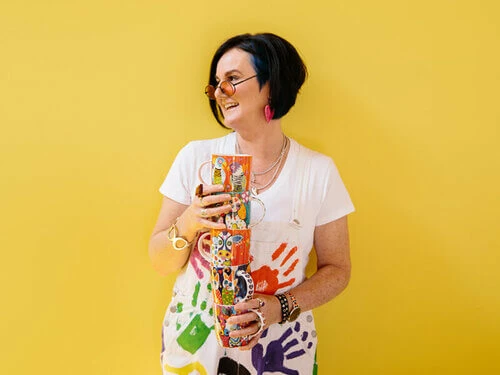 Love Hearts Mug 370ML Chicken Dance 2 Love Hearts Mug 370ML Chicken Dance - Image 2