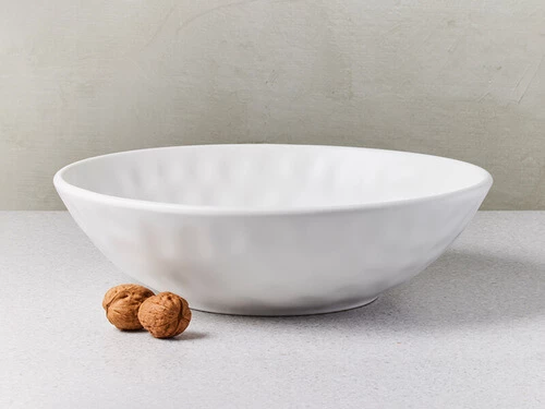 Gravity Coupe Bowl 32cm White Gift Boxed 3 Gravity Coupe Bowl 32cm White Gift Boxed - Image 3