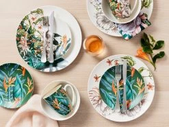 The Blck Pen Night Garden Coupe Dinner Plate 27.5cm Flower 5 The Blck Pen Night Garden Coupe Dinner Plate 27.5cm Flower -Tableware Sales Store maxwell williams night garden dinnerware 02 800x600 1