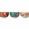 Kasey Rainbow Sparkly Season Bowl 10cm Set of 3 Gift Boxed